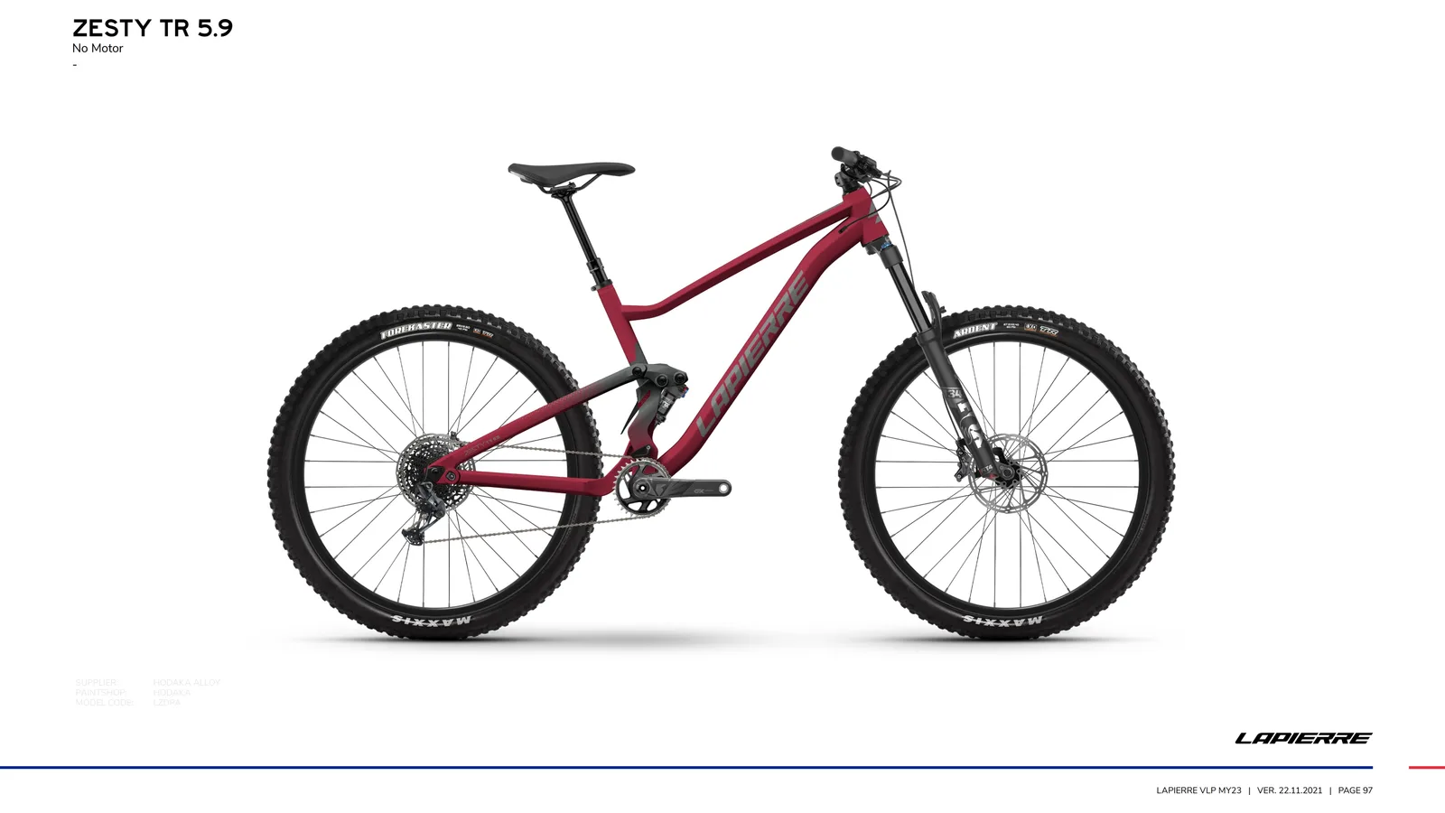 LAPIERRE Zesty TR 5.9 - L