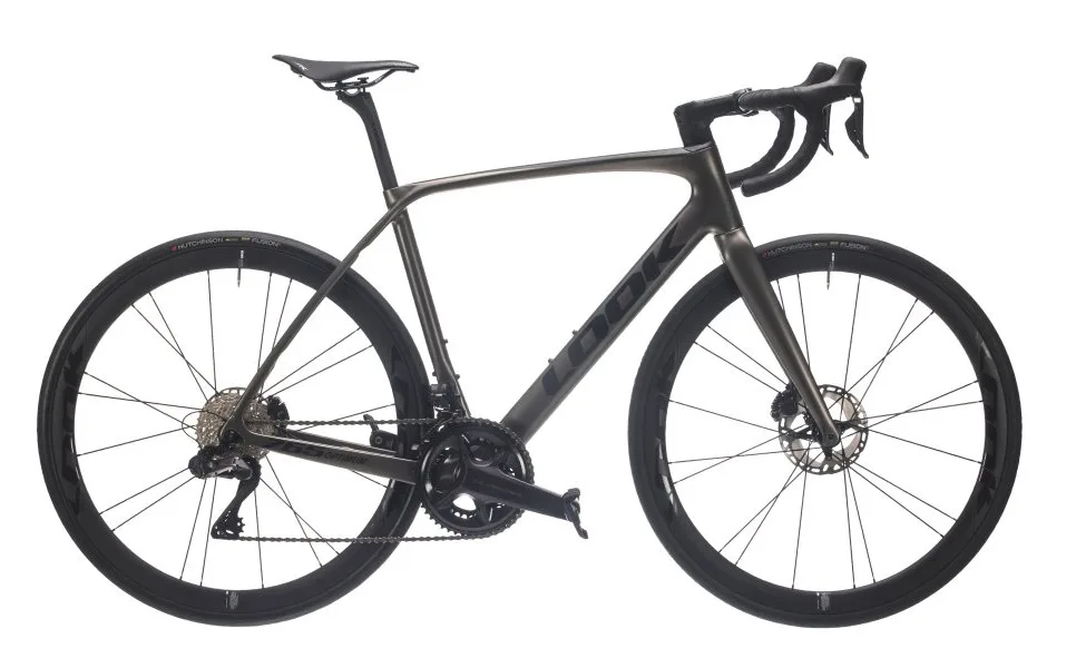 LOOK 765 Optimum 2 Ultegra Di2 Charcoal Metallic Black / R38D - M