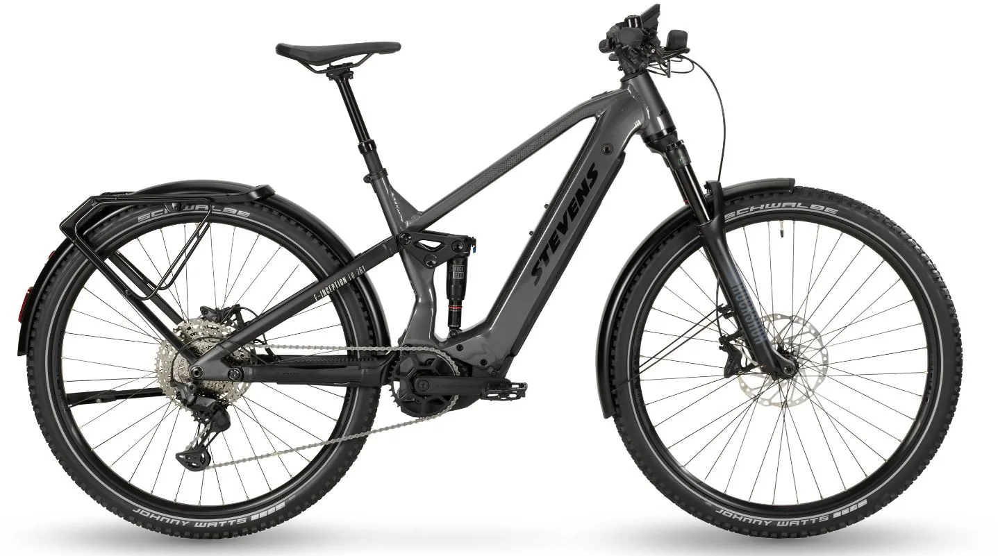 STEVENS E-Inception TR 7.6.1 FEQ Chrome Black - 20"