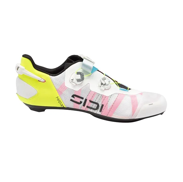 Tretry SIDI Wire 3 White/Yellow Fluo