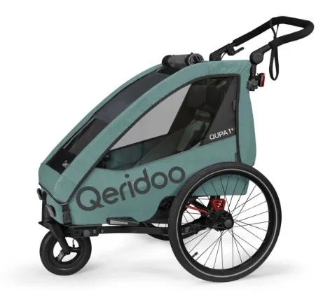 Vozík QERIDOO Qupa1 PLUS - Mineral Blue